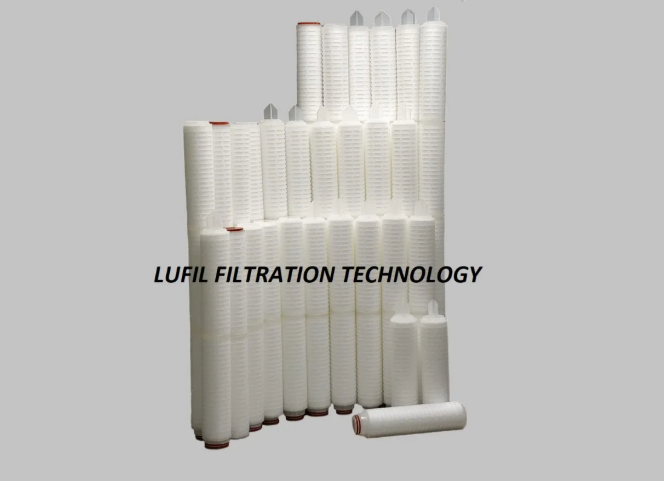 PP Pleated Filter Cartridge - Food-Grade Virgin Polypropylene High-Flow Cartridges from 0.2 Micron